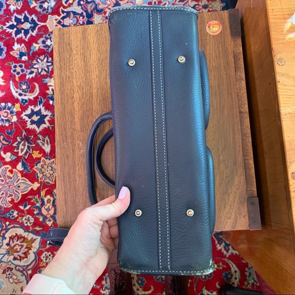 Large Dooney & Bourke Navy Blue Purse - Picture 5 of 11